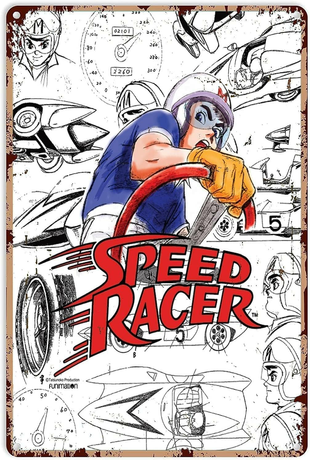 Home Bathroom Movie - Movie Decorations Party Speed Racer Vintage