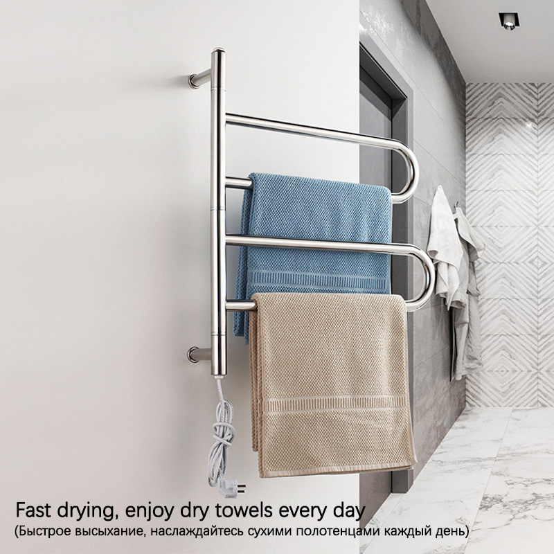 Hidden/Exposed Wire Bathroom T - Towel Warmer Electric recension och pris