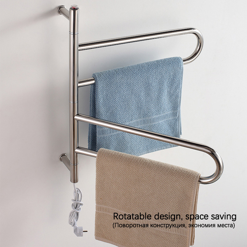 Hidden/Exposed Wire Bathroom T - Towel Warmer Electric recension och pris