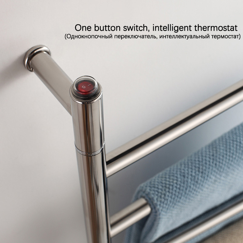 Hidden/Exposed Wire Bathroom T - Towel Warmer Electric recension och pris