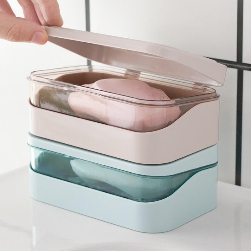 Bathroom Soap Dish With Lid Ho - Home Bathroom Essentials recension och pris