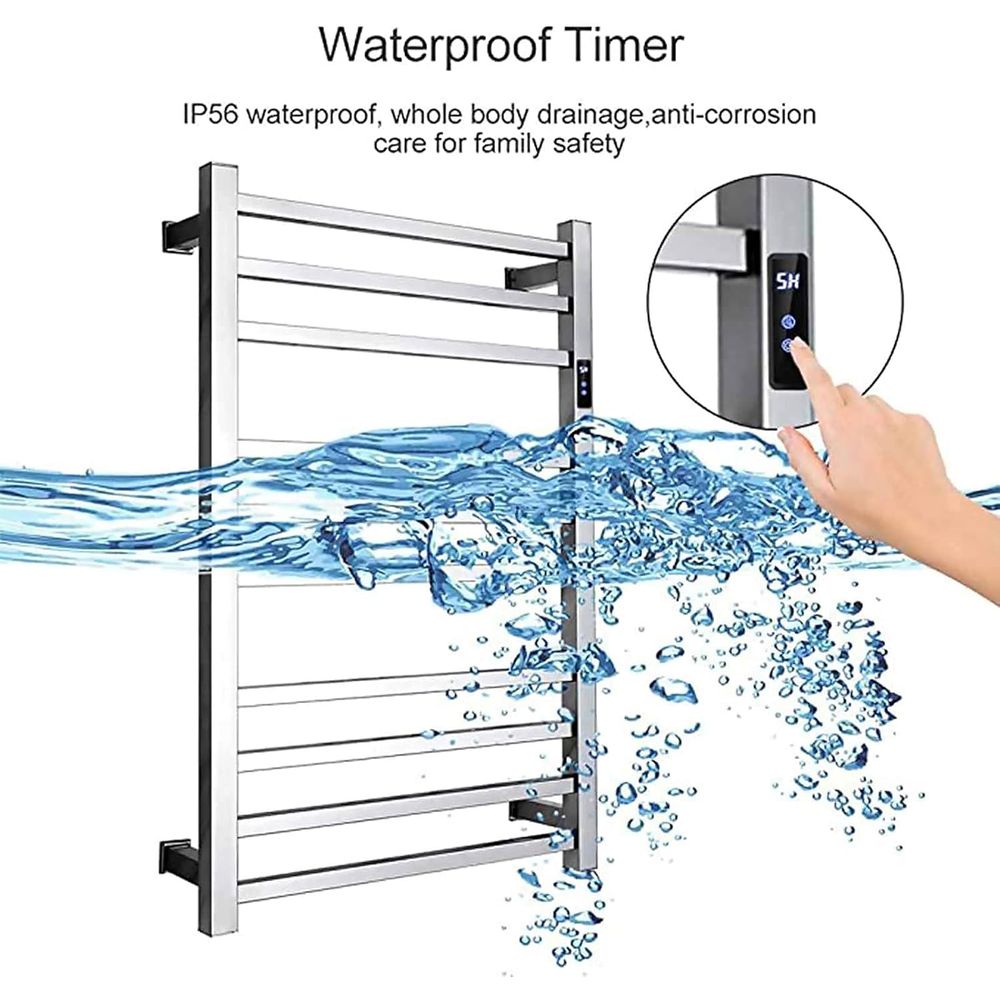 Electric Towel Warmer,with Tim - Towel Warmer Electric recension och pris
