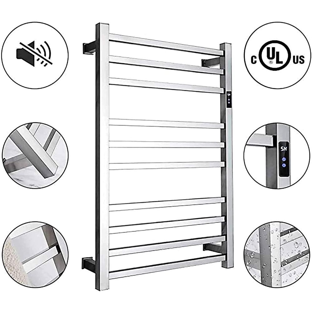 Electric Towel Warmer,with Tim - Towel Warmer Electric recension och pris