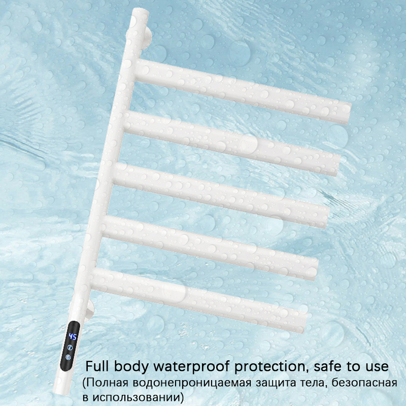 Black/White/Gray Electric Heat - Towel Warmer Electric recension och pris