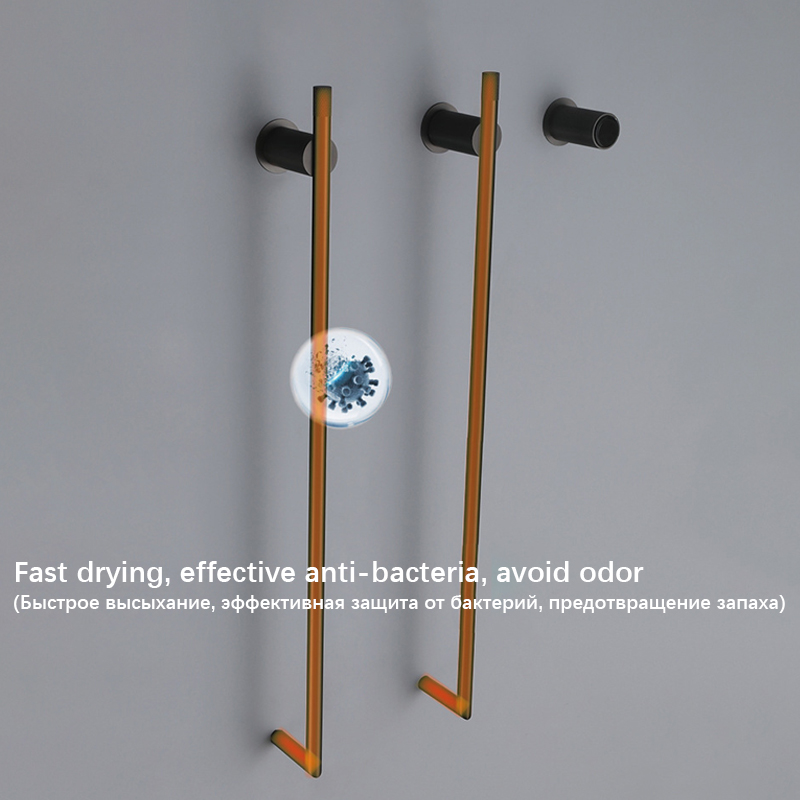 Smart Touch Control Heated Bat - Towel Warmer Electric recension och pris