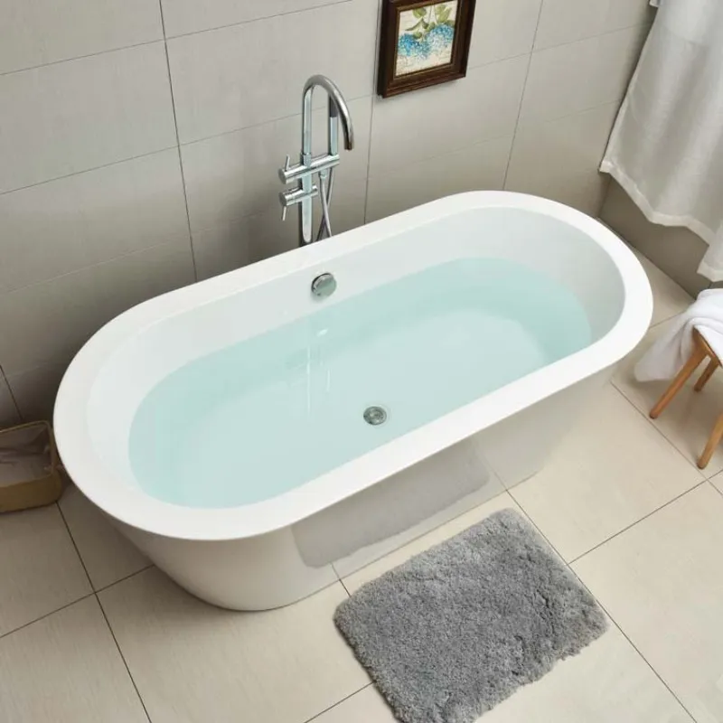 Modern Acrylic Freestanding Ba - Home Bathroom Spa recension och pris