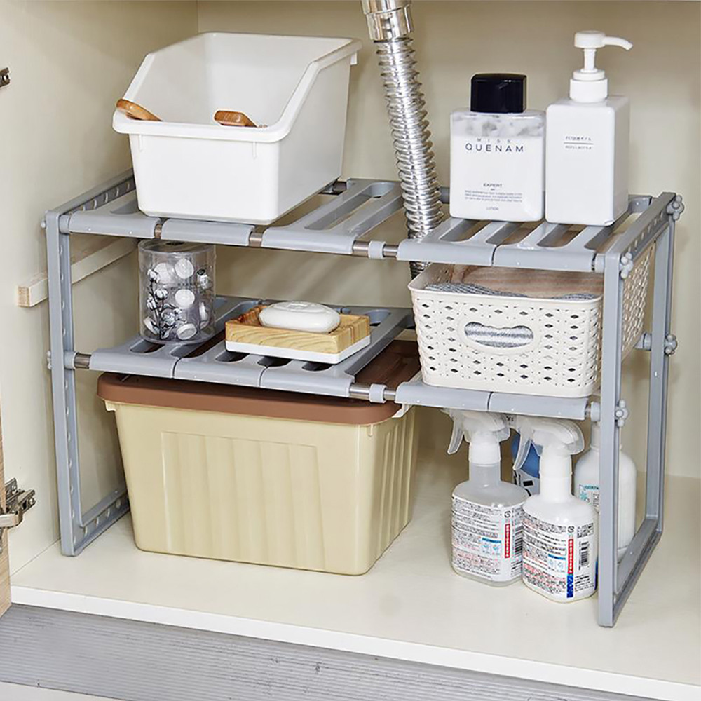 Under Sink Organizer 2-Tier Ex - Home Depot Bathroom Sink recension och pris