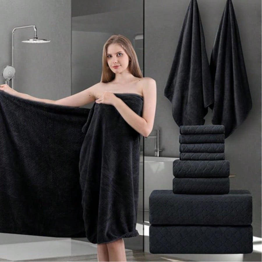 Oversized Bath Towel Set Luxur - Home Bathroom Spa recension och pris
