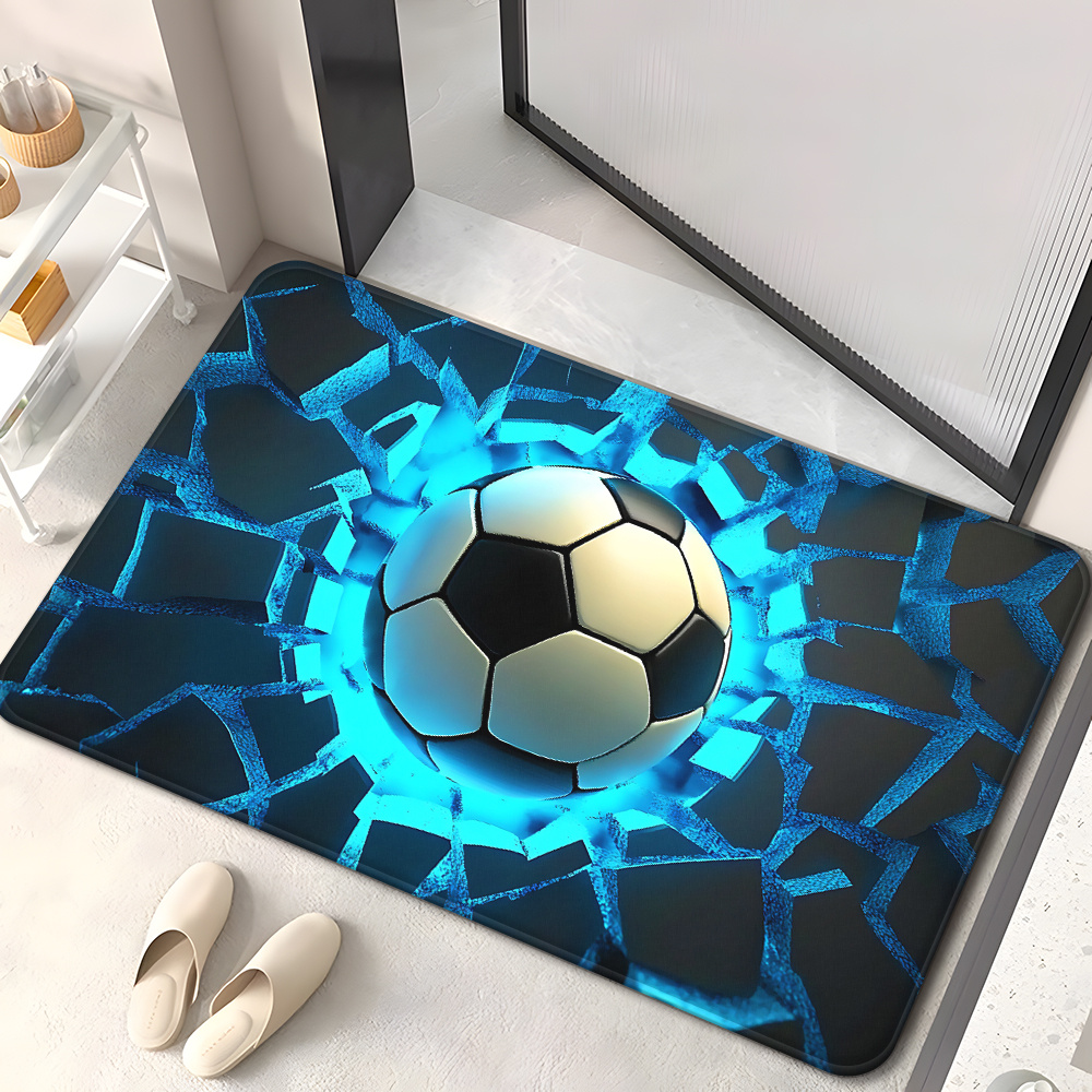 Soccer Ball Breaking Wall Flan - Home Bathroom Break recension och pris