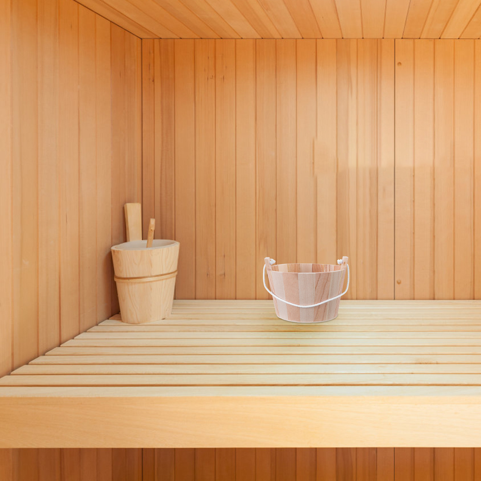 Premium Natural Wood Sauna Buc - Home Bathroom Spa recension och pris