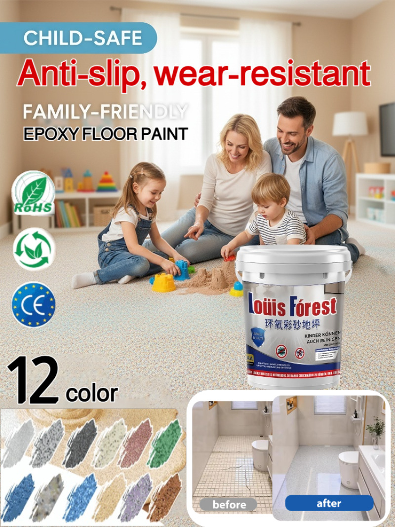 Epoxy Terrazzo Self-Leveling F - Home Bathroom Wear recension och pris