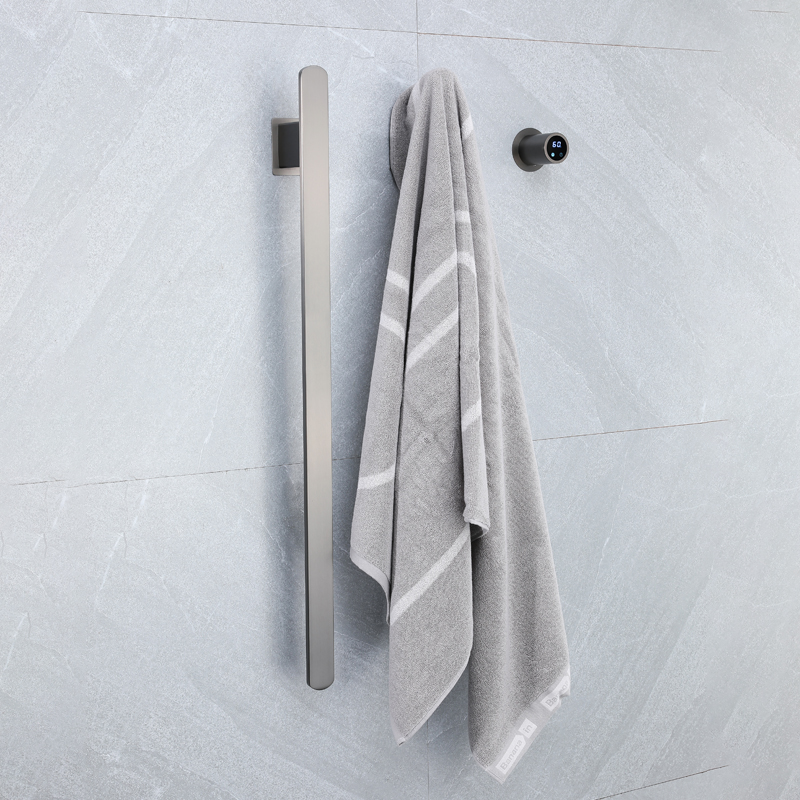 New Style Gray Bathroom Towel  - Towel Warmer Electric recension och pris