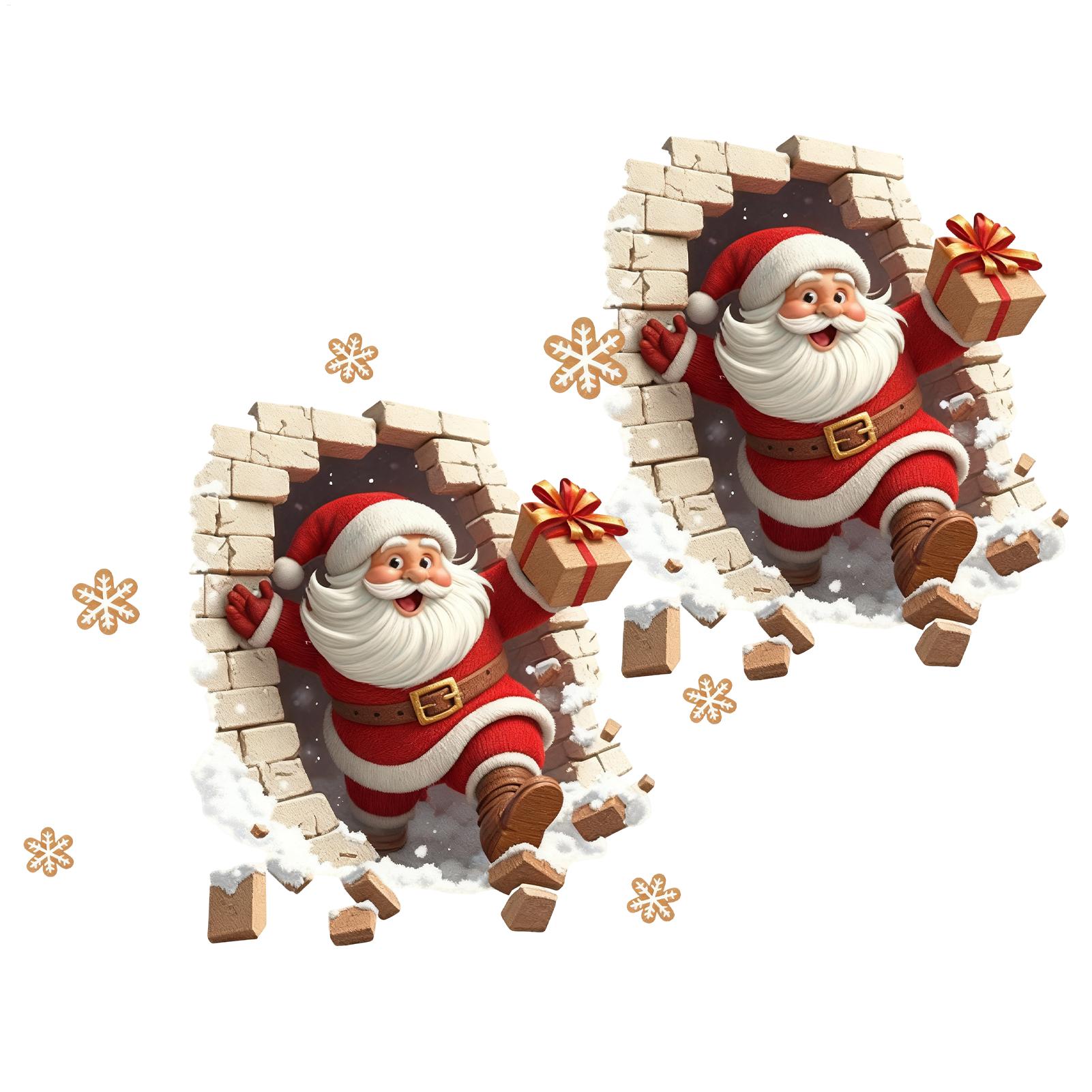 Wall Stickers Christmas Santa  - Home Bathroom Break recension och pris