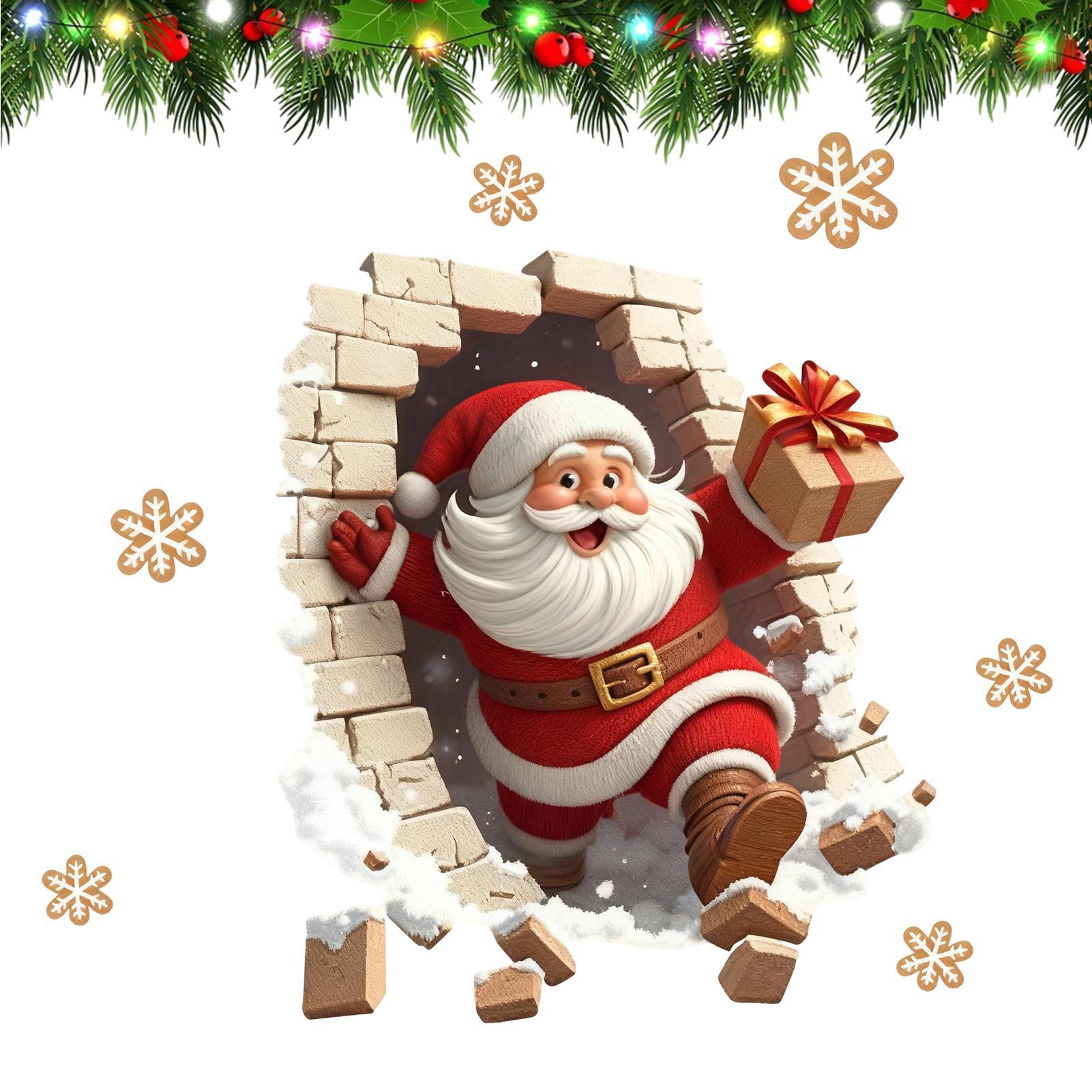 Wall Stickers Christmas Santa  - Home Bathroom Break recension och pris