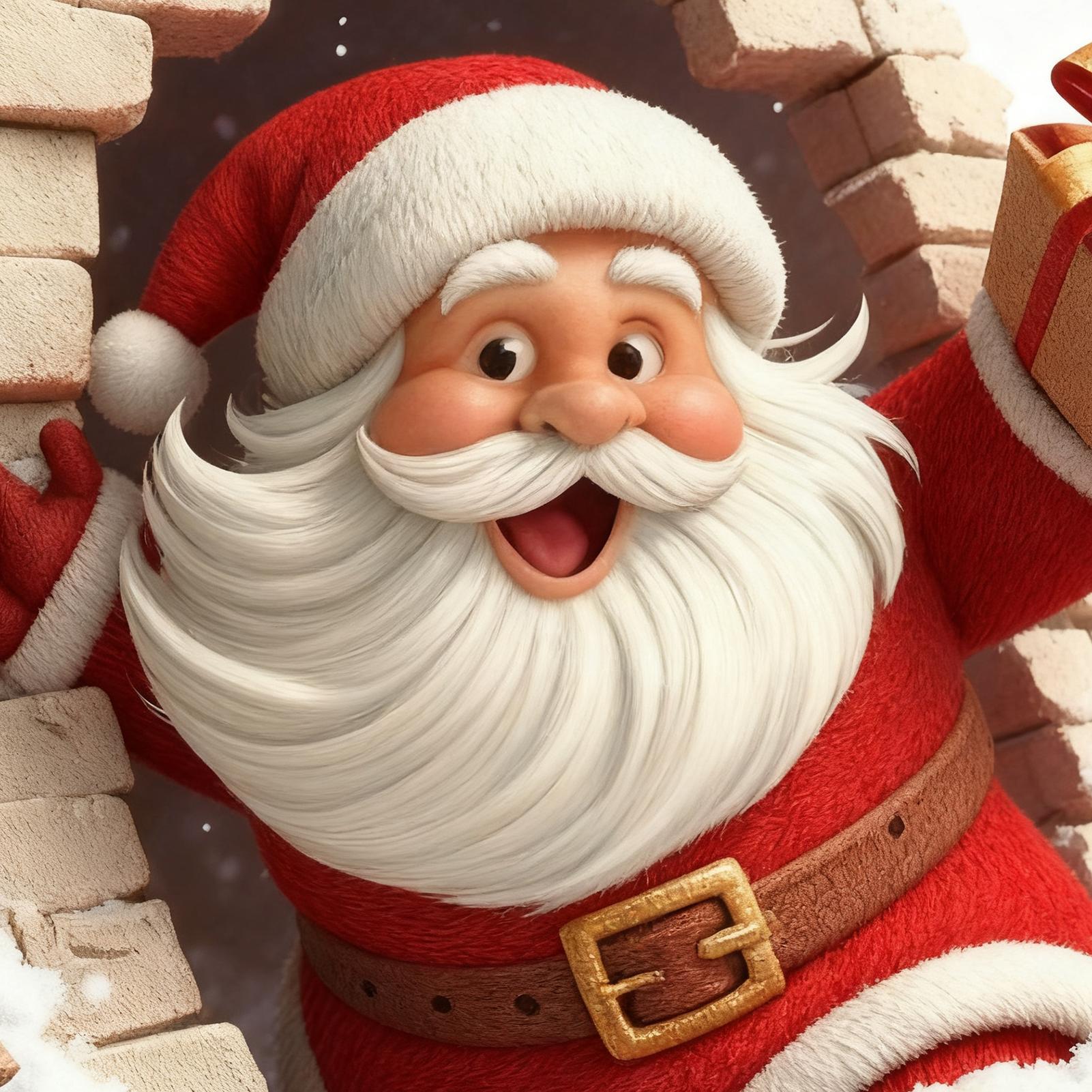 Wall Stickers Christmas Santa  - Home Bathroom Break recension och pris