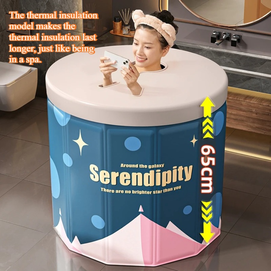 New foldable bathtub for adult - Home Bathroom Spa recension och pris