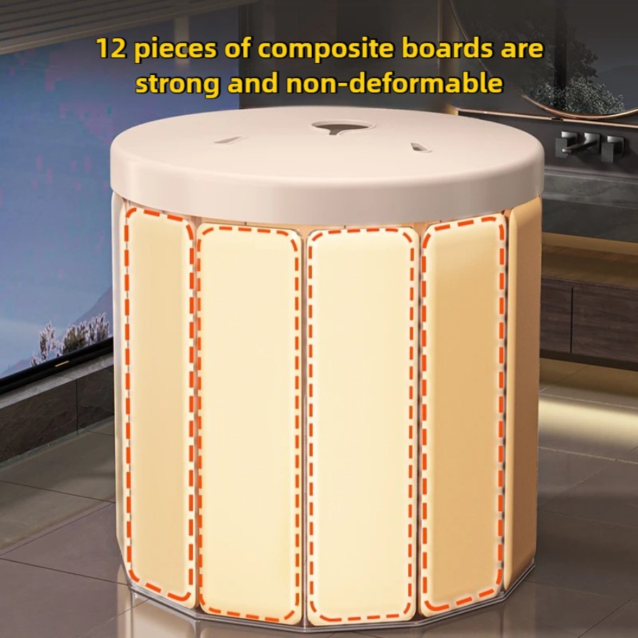 New foldable bathtub for adult - Home Bathroom Spa recension och pris