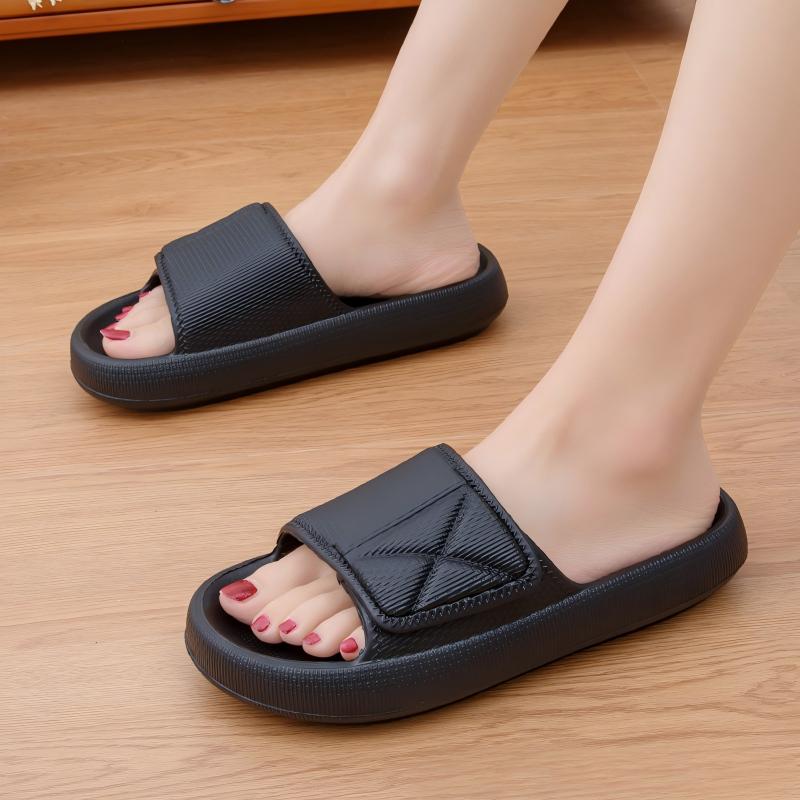 Men's Thick-Soled Slip-On Slip - Home Bathroom Wear recension och pris