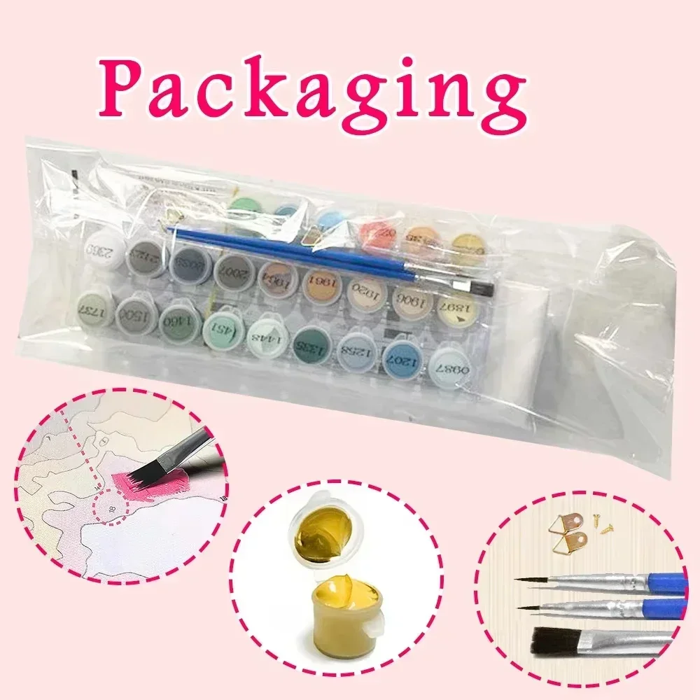 Oil Painting By Numbers Kits Z - Home Bathroom Movie recension och pris
