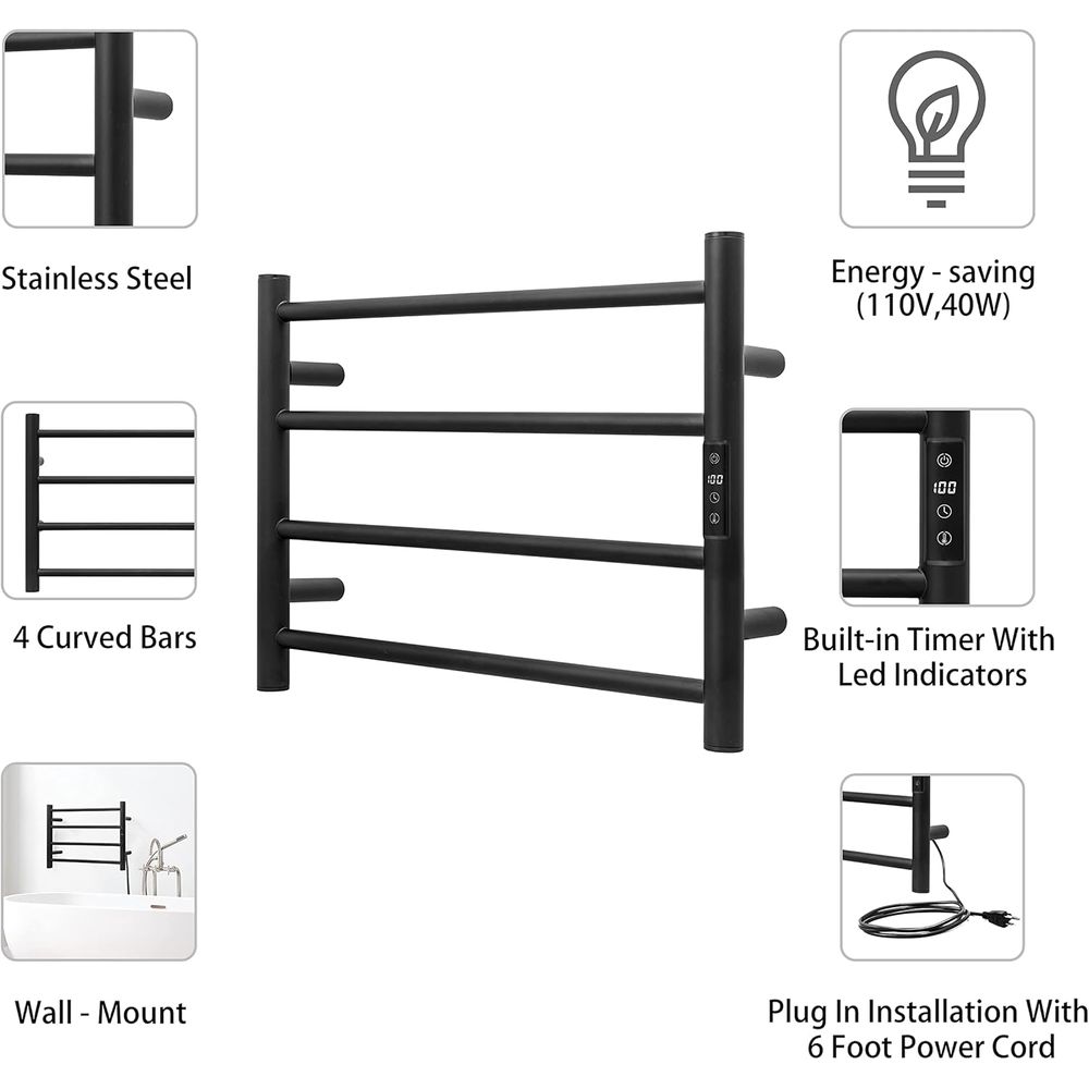 KEG Smart WiFi Towel Warmer Wa - Towel Warmer Electric recension och pris