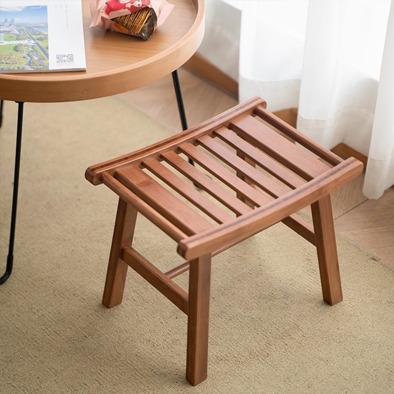 1PC Bamboo Shower Bench Non Sl - Home Bathroom Spa recension och pris