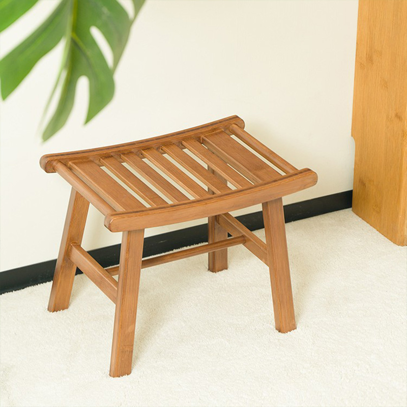 1PC Bamboo Shower Bench Non Sl - Home Bathroom Spa recension och pris